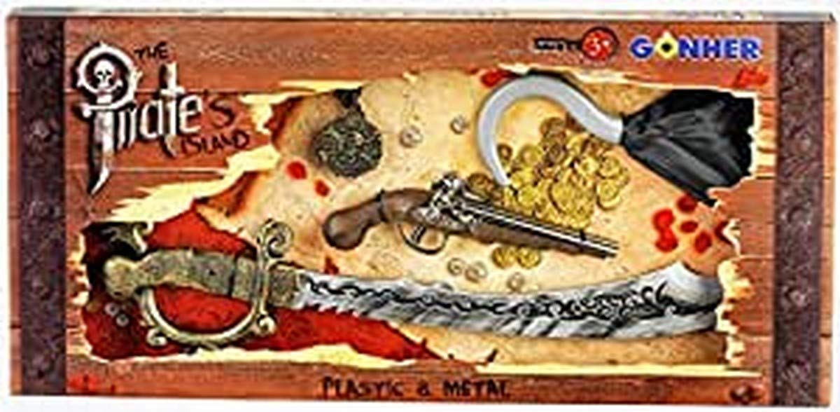 Gonher 441/0 - Set Lusso: Travestimento Pirata