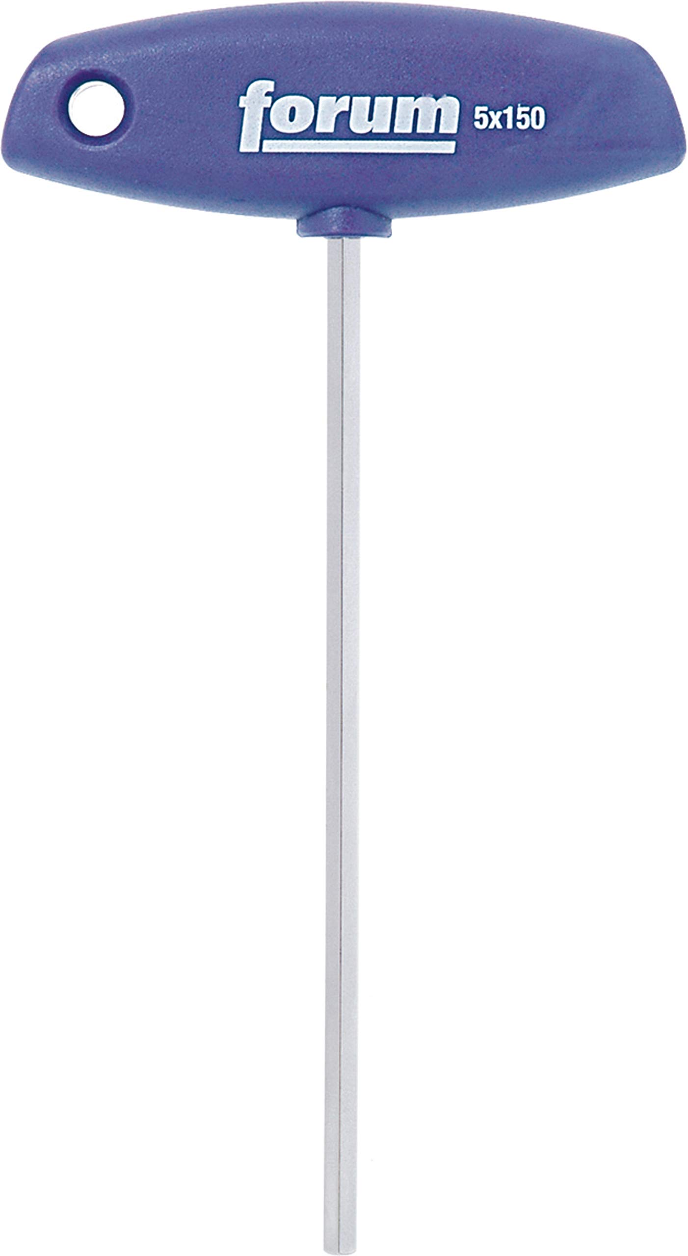 Forum Stiftschlschlüssel 6 kant-set, 4 x 100 mm T-Griff 