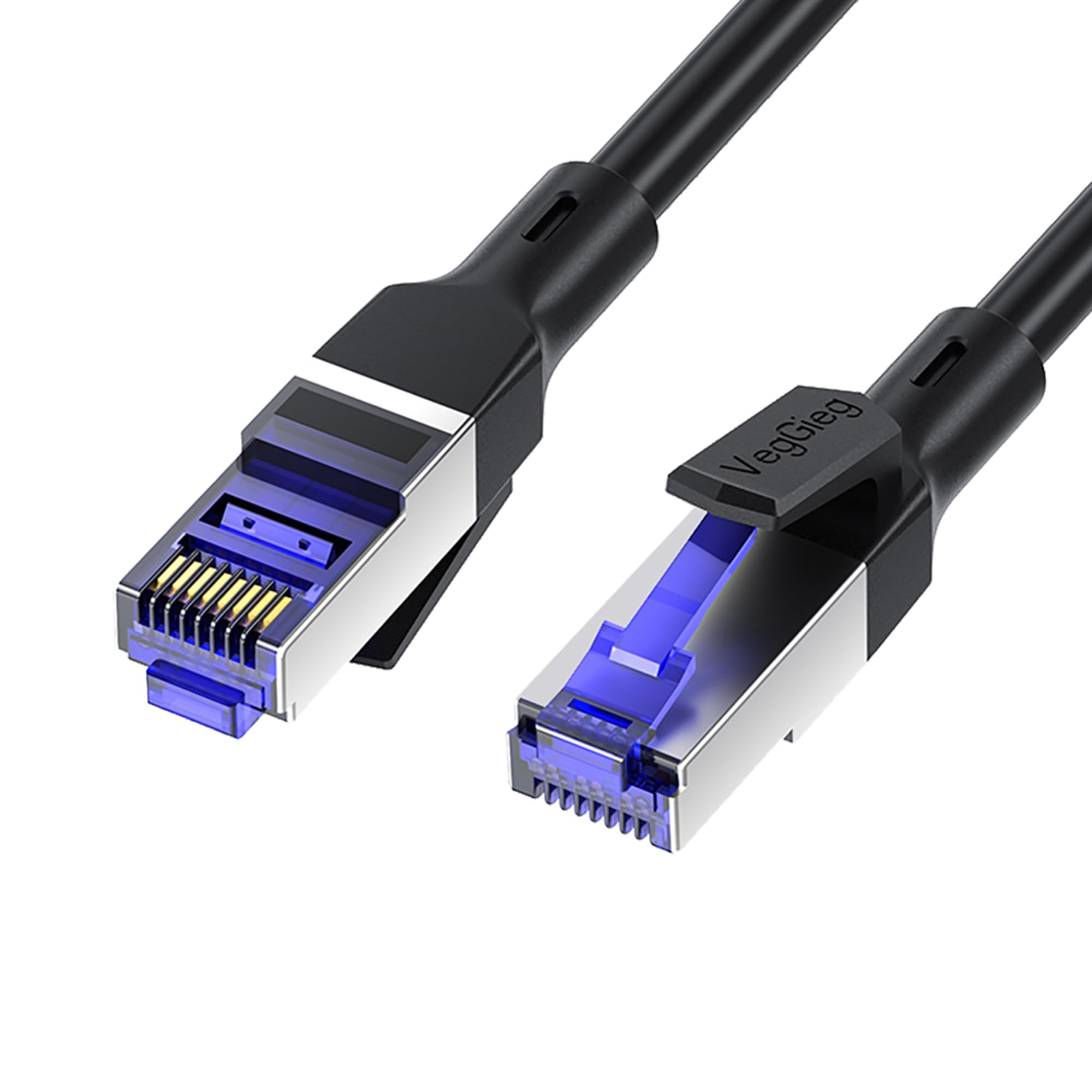 CAT7 10Gbps Gigabit 600Mhz FTP RJ45 Ethernet Kablosu 1 Metre