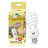 LUCKY HERP UVA UVB Reptile Light 10.0, Desert UVB 150 Compact Fluorescent Lamp, UVB Light for Reptiles 23W, UVA UVB Reptile Light Bulb, UVB Bulb for Reptiles Bearded Dragons Lizards Tortoises Snakes