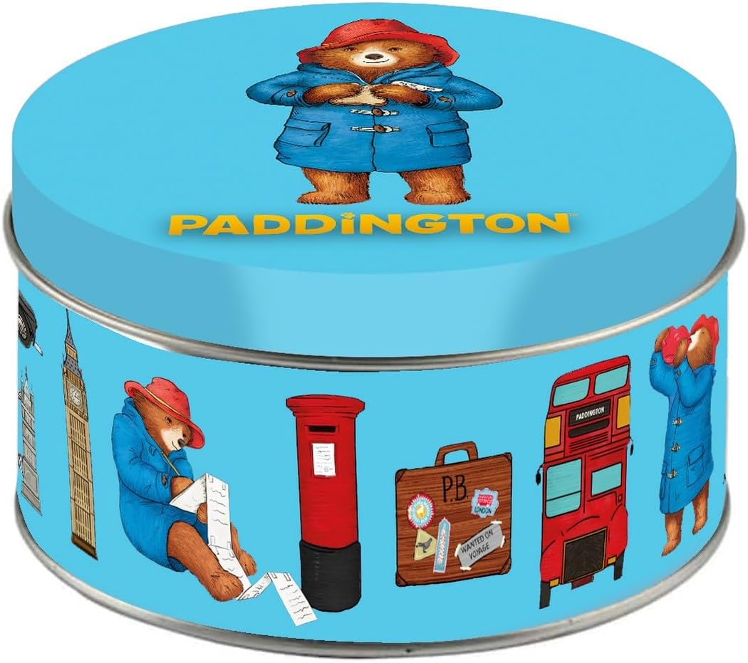 British Bear - British Gifts Collectible Bear Tin With Marshmallow