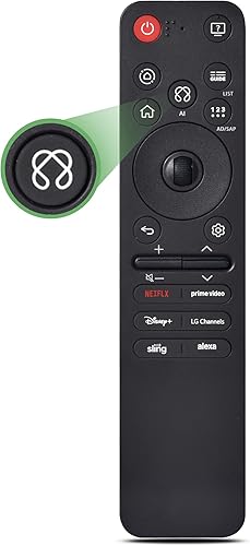 Para LG Smart TV Remote, control mágico de repuesto universal para LG TV 2019 a 2025, compatible con AN-MR25GAAN-MR24GAAN-MR23GA, AN-MR22GA22GN,