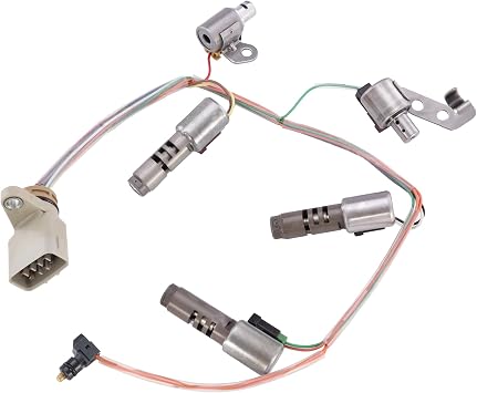CAREONLINE U140 U240 U241 Transmission Solenoid Valve Kit Compatible With To-yo-ta Camr y Lex u-s ES300 RX300 RAV4