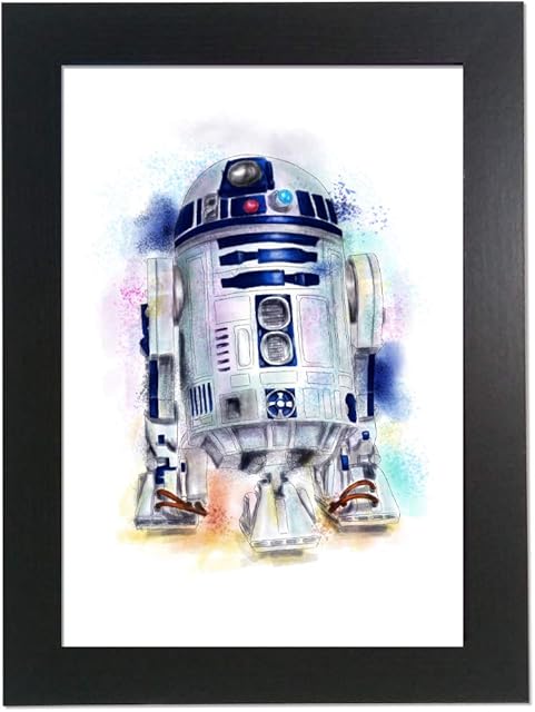 Star Wars RDD2 (a4 framed) limited edition print