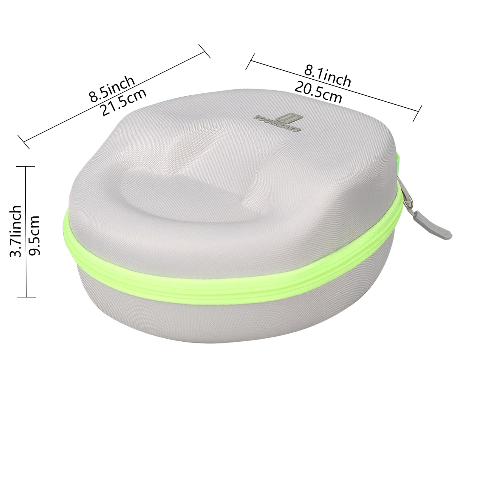 Tourmate Custodia rigida da viaggio per cuffie On-Ear Leapfrog Leappods Max, custodia protettiva per il trasporto