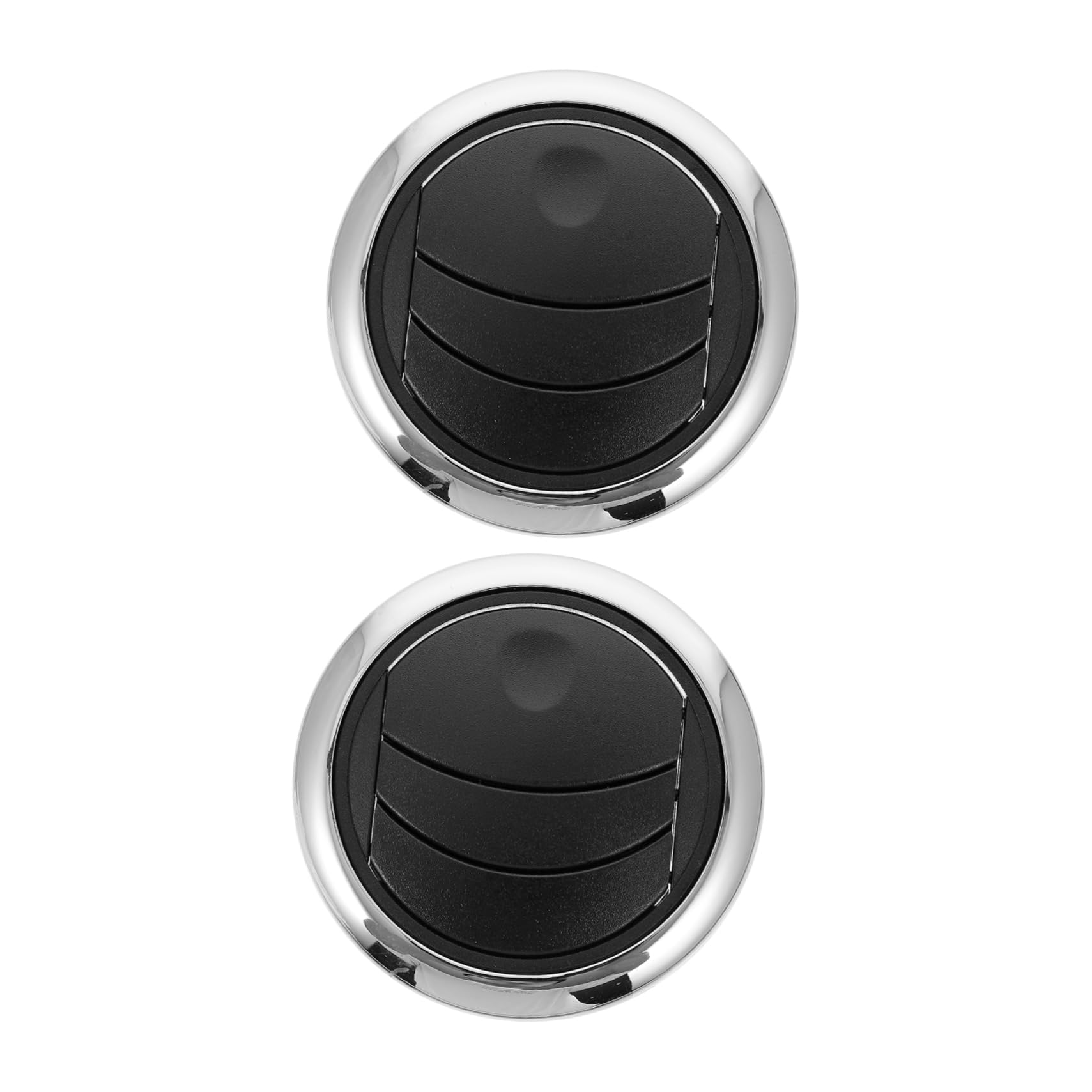 Amazon | Gatuida バス用エアコン吹き出し口 丸型 電気メッキ加工 RV