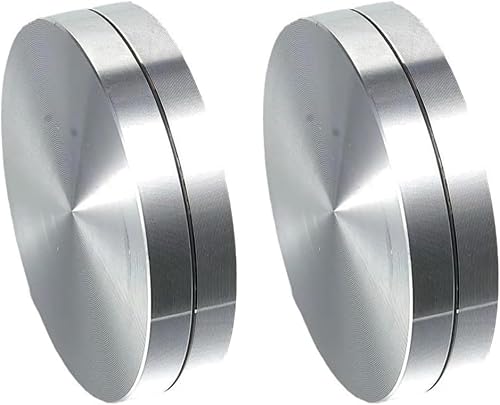 Rueda de cerámica de arcilla plateada de 1.181 in, rueda de cerámica de 1.181 in, estabilizador, rueda de disco rotativa de metal, mini herramienta