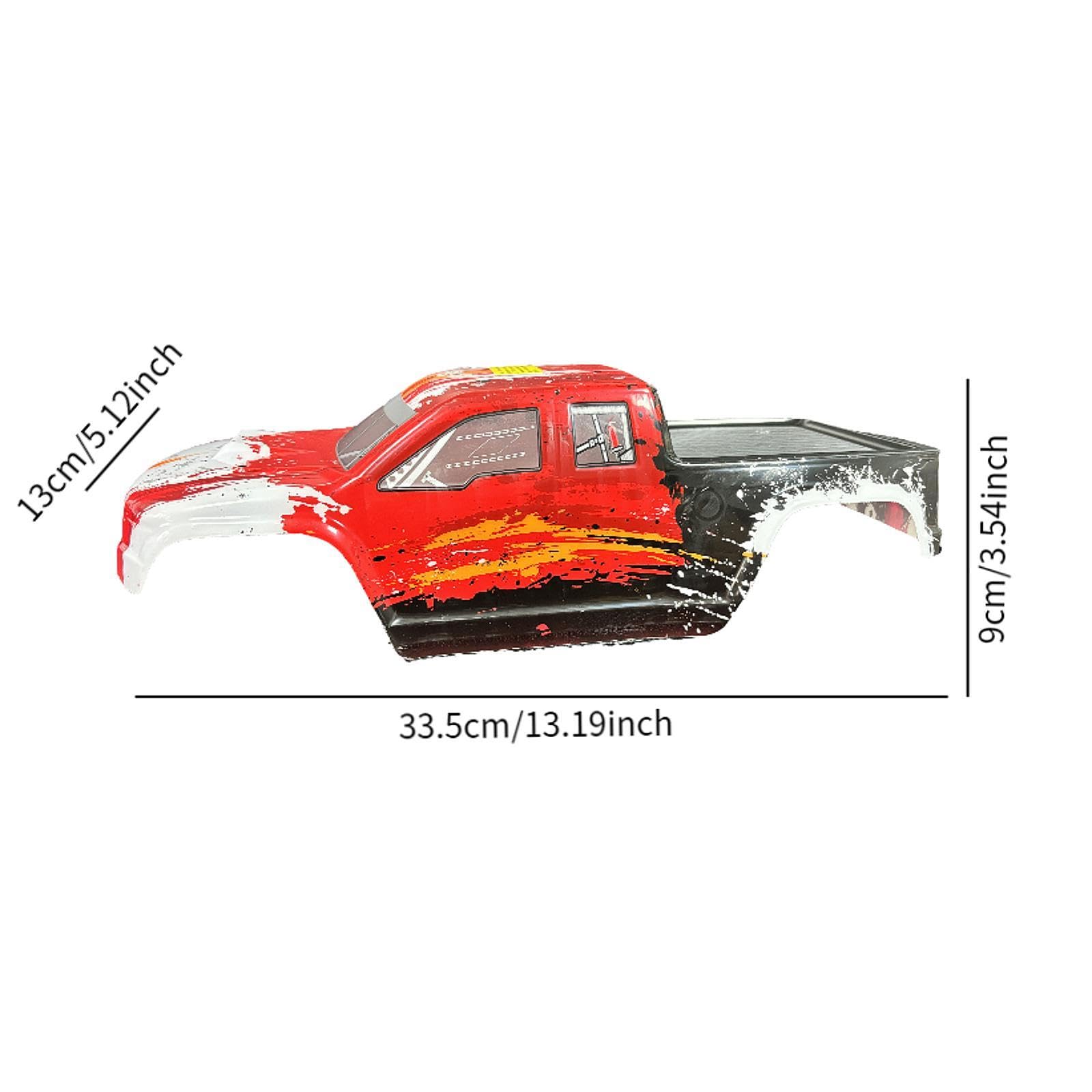 Carrocería para Coche RC 1/10, Unidad para Modelo Hobby 2996A, Rojo