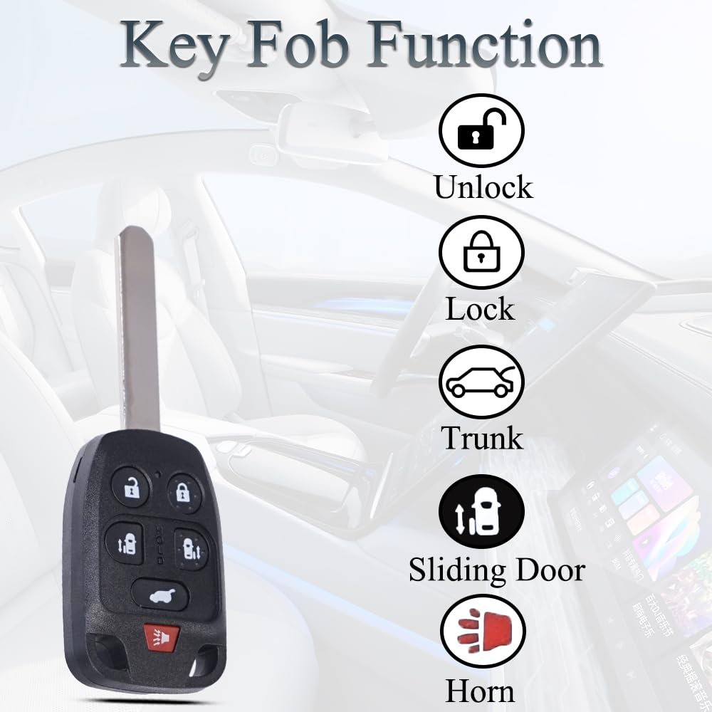 XINXUSONG 2Pcs M3N5WY783X Car Key Fob Keyless Control Entry - View #3