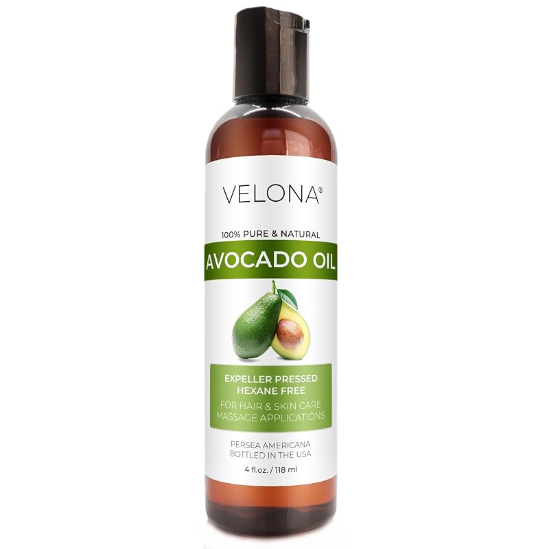 Óleo de Abacate velona, prensado por expulsão, 120 mL
