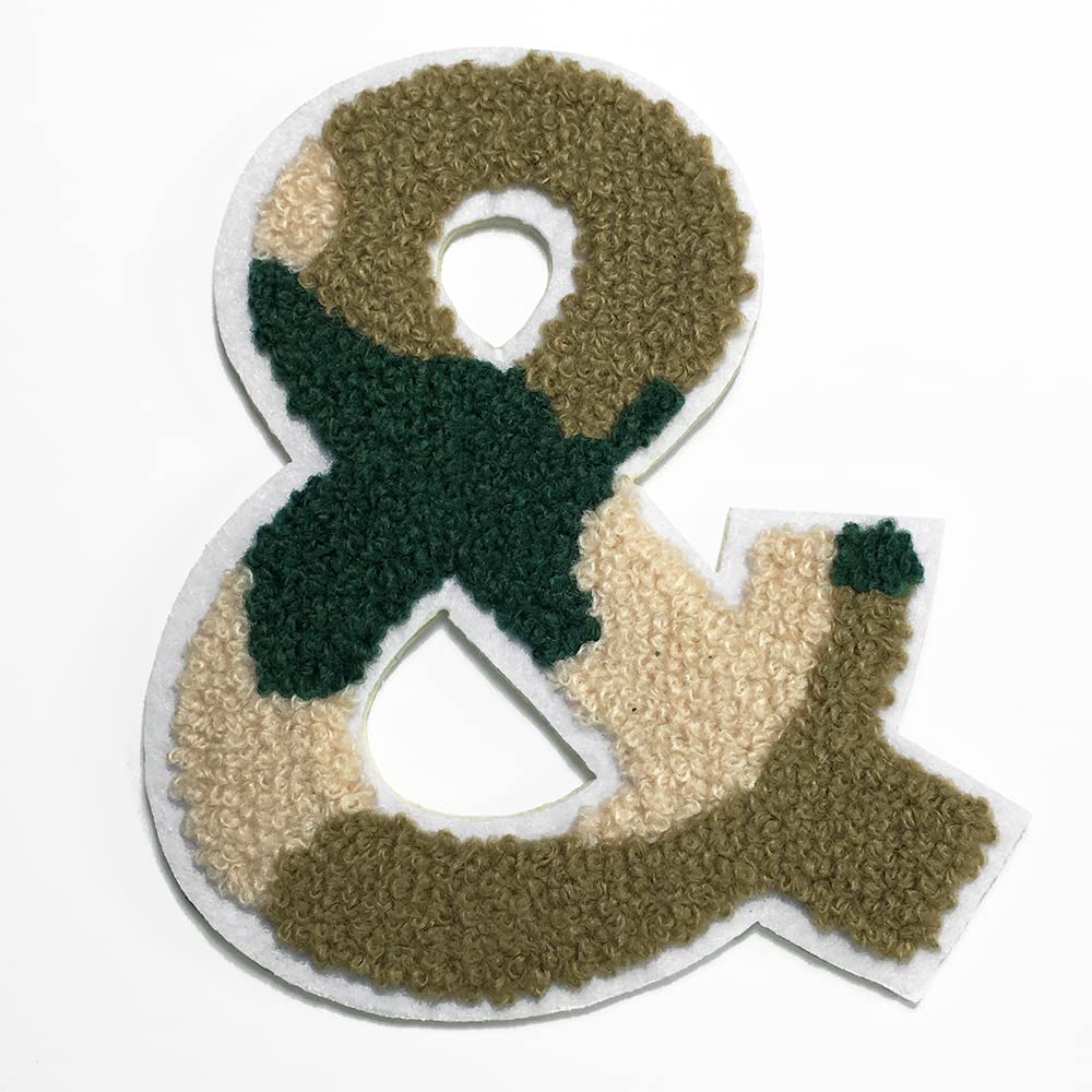 Snapklik.com : 4 Chenille Stitch Varsity Special Character & Ampersand ...