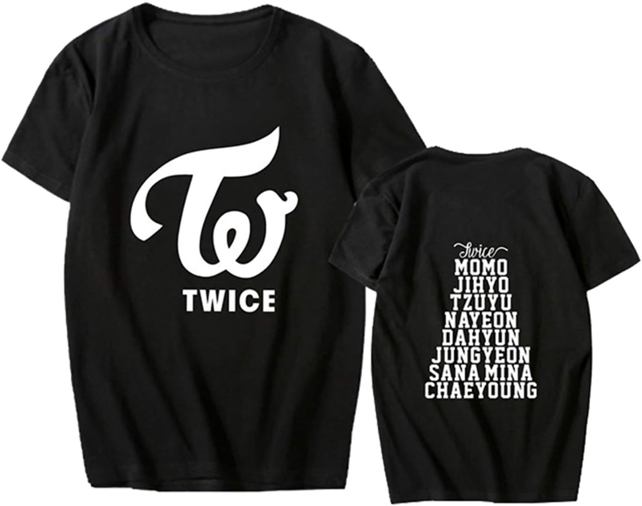 CHAIRAYKpop Twice Concert Unisex Shirt Momo Tzuyu Dahyun T-Shirt Tee