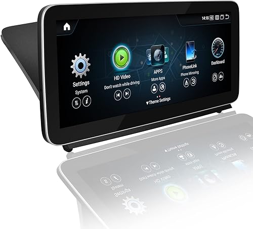 W204 Android 11 azul antirreflejos 1920x720 HD 12.3 pulgadas 4+64 pantalla táctil Carplay para Mercedes Benz Clase C NTG4.0 2008-2011