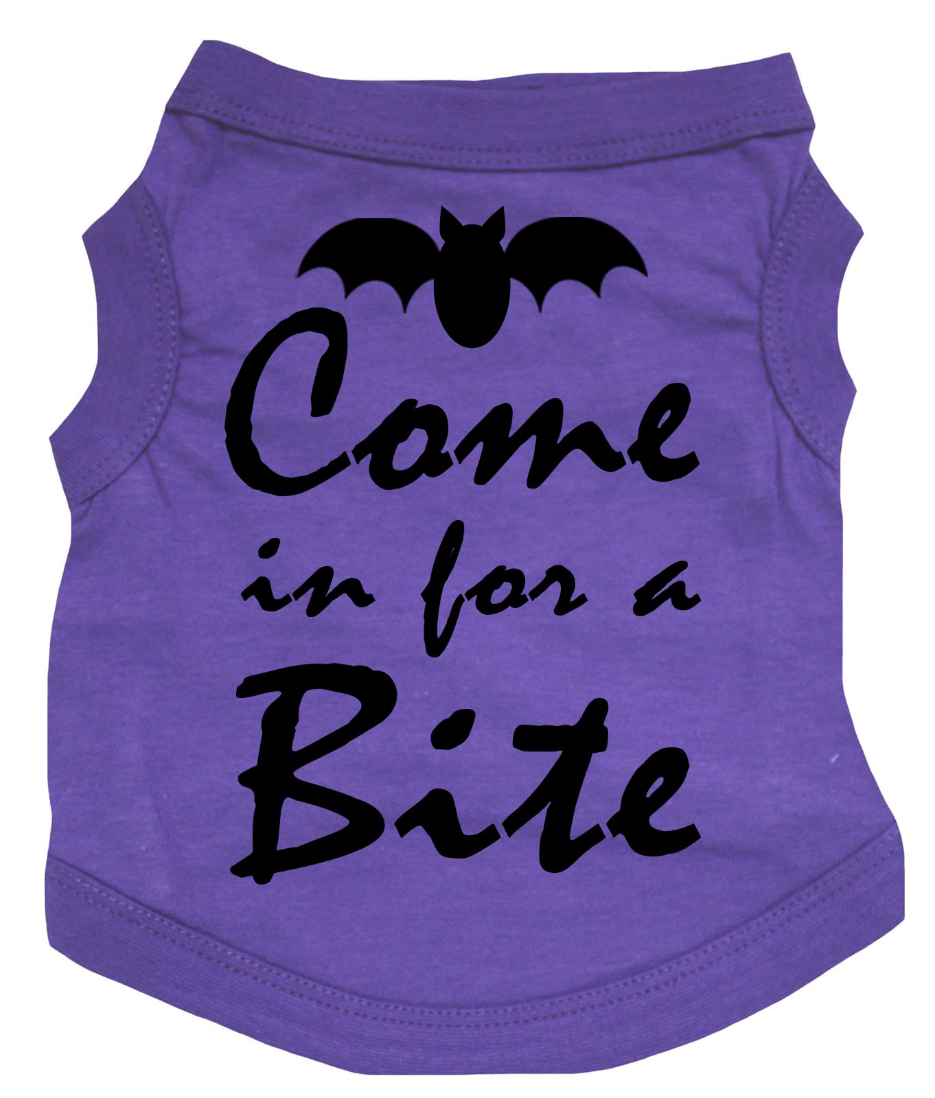 Chemise pour chien violette XS vêtement chiot Come In For A Bite