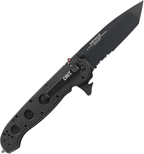 Miniatura 2 de CRKT M16-14ZLEK EDC - Cuchillo de bolsillo plegable para uso diario, hoja dentada negra y CRKT M16-14DSFG EDC - Cuchillo de bolsillo plegable para