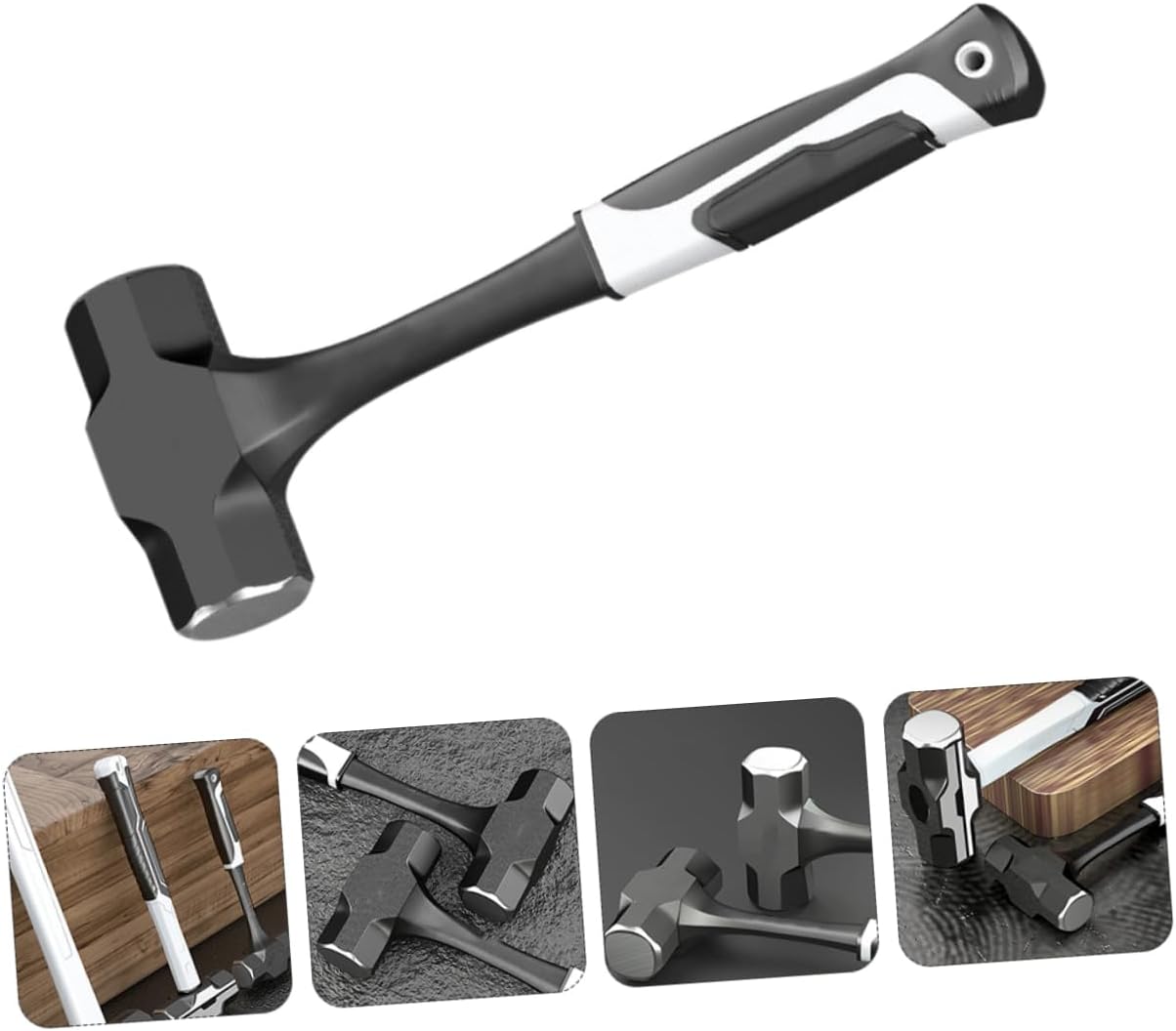 Lb Heavy Duty Sledge Hammer One-piece Carbon Steel Wall Hammer Easy to Use