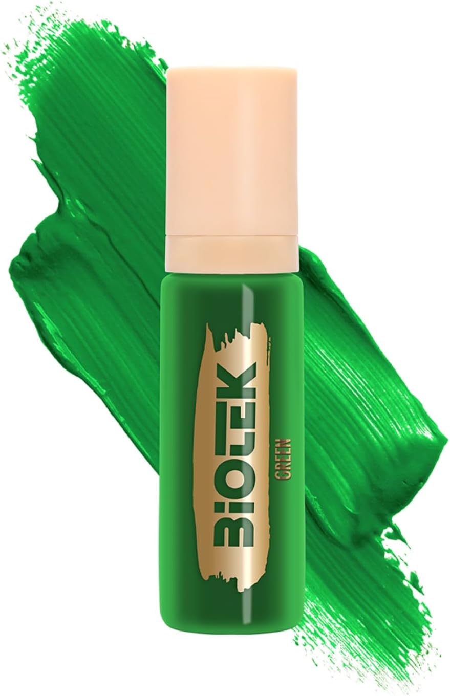 BIOTEK - Mixing Corrector Pigment for Permanent Make up - Green Color for Eyebrows - 0,50 fl. oz.
