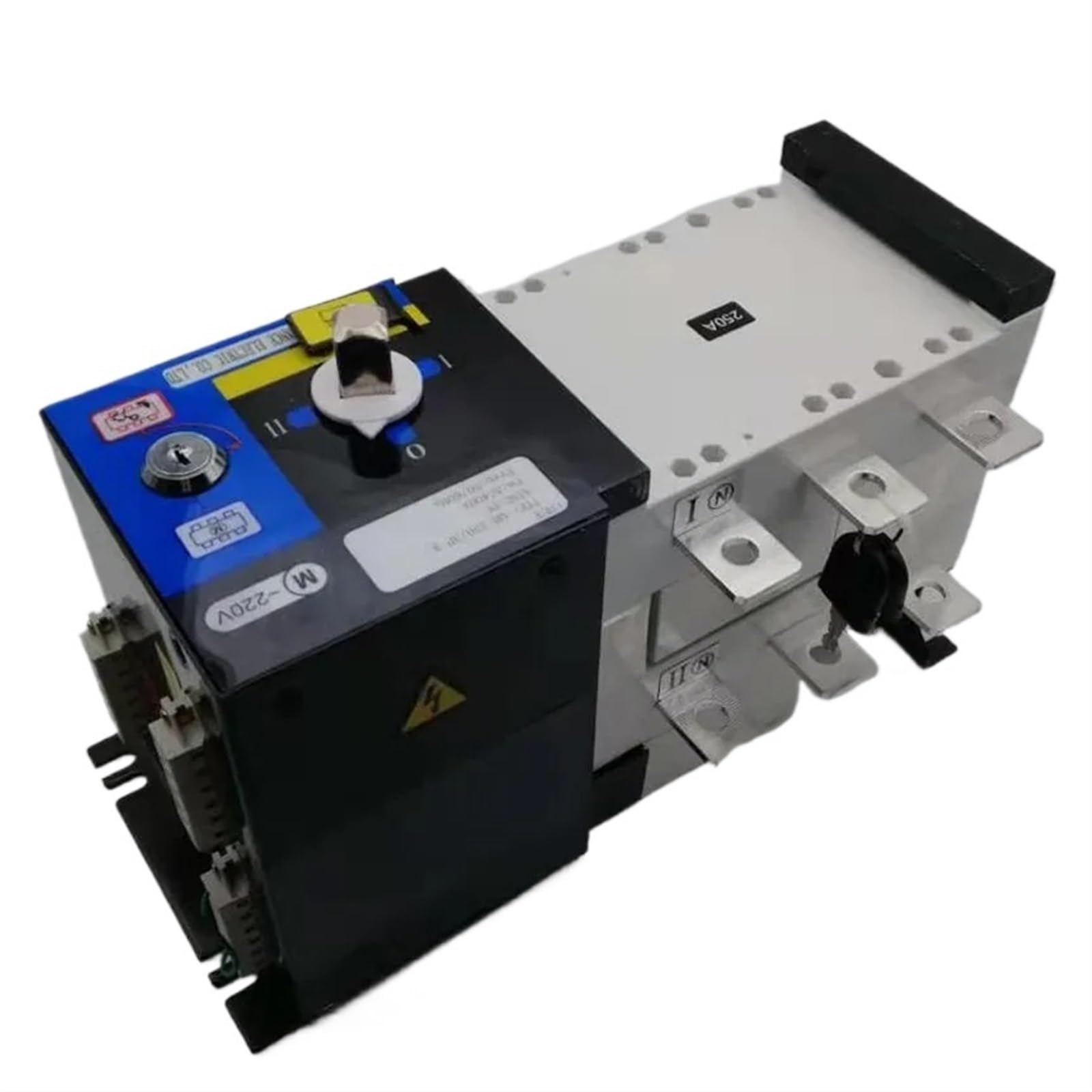 Interruptor de Transferencia automático de Doble Potencia de 250 A, 3 Polos, 380 V, Tipo de Aislamiento, 3 Polos, 250 A