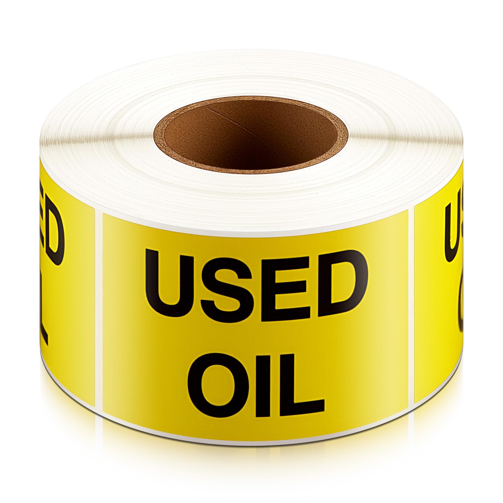 Zhanmai 500 Per Roll, Used Oil Labels, Recycling Sticker, 3" X 5"