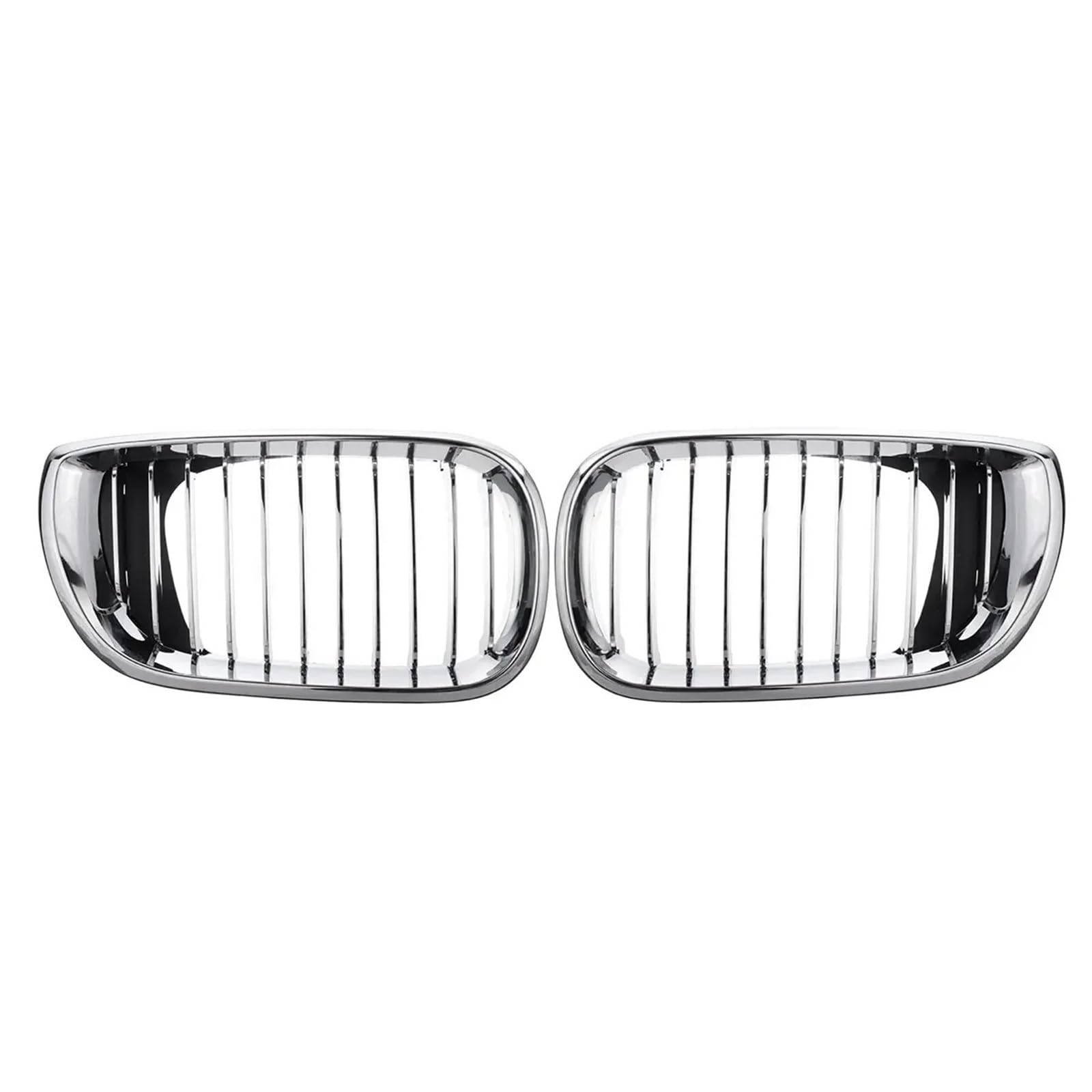 Rejilla delantera para E46 de 4 puertas (modelos Facelift 2002-2005) acabada en elegante cromado 7