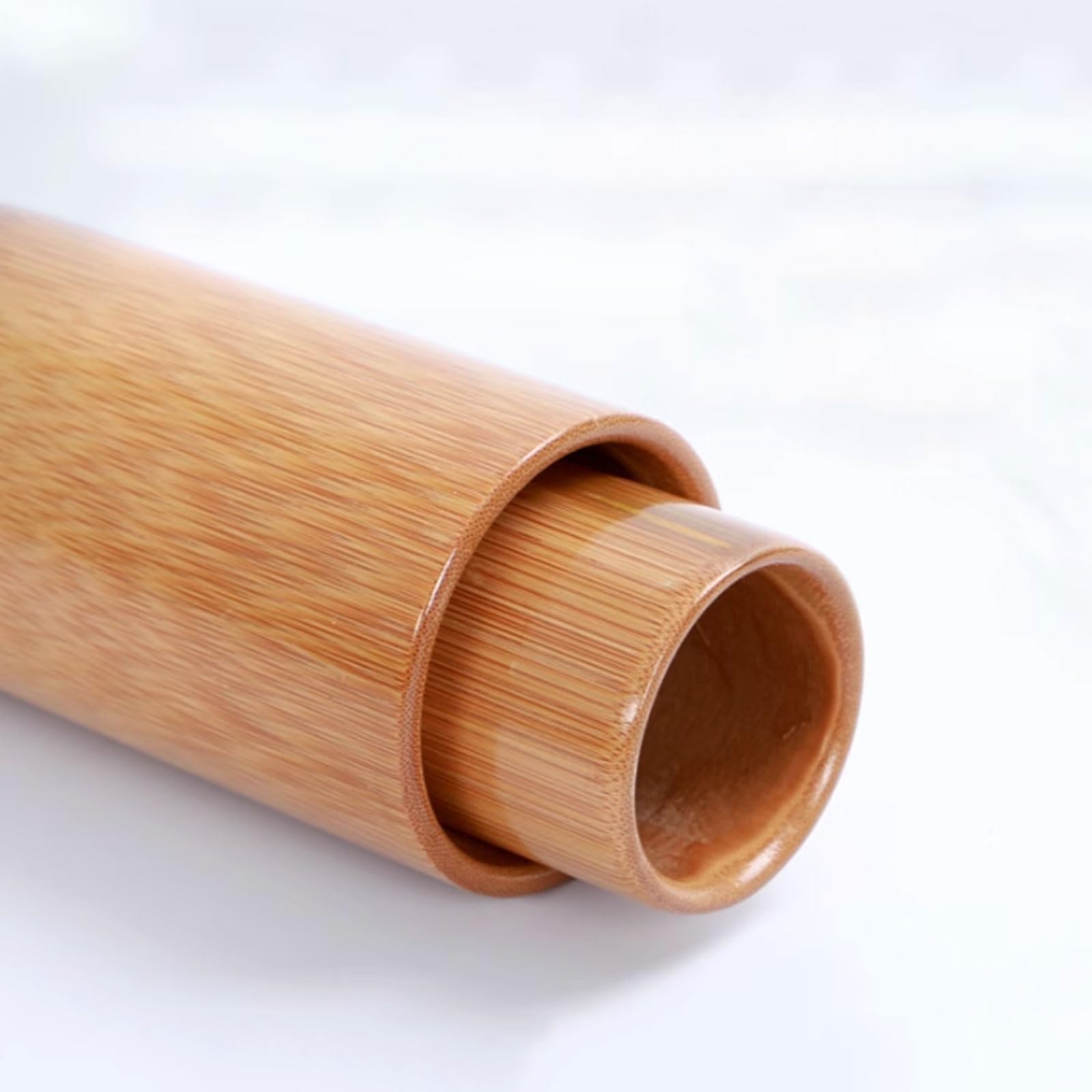 Set di coppette in bambù da 20 pezzi for terapia del fuoco e del vuoto con barattoli carbonizzati