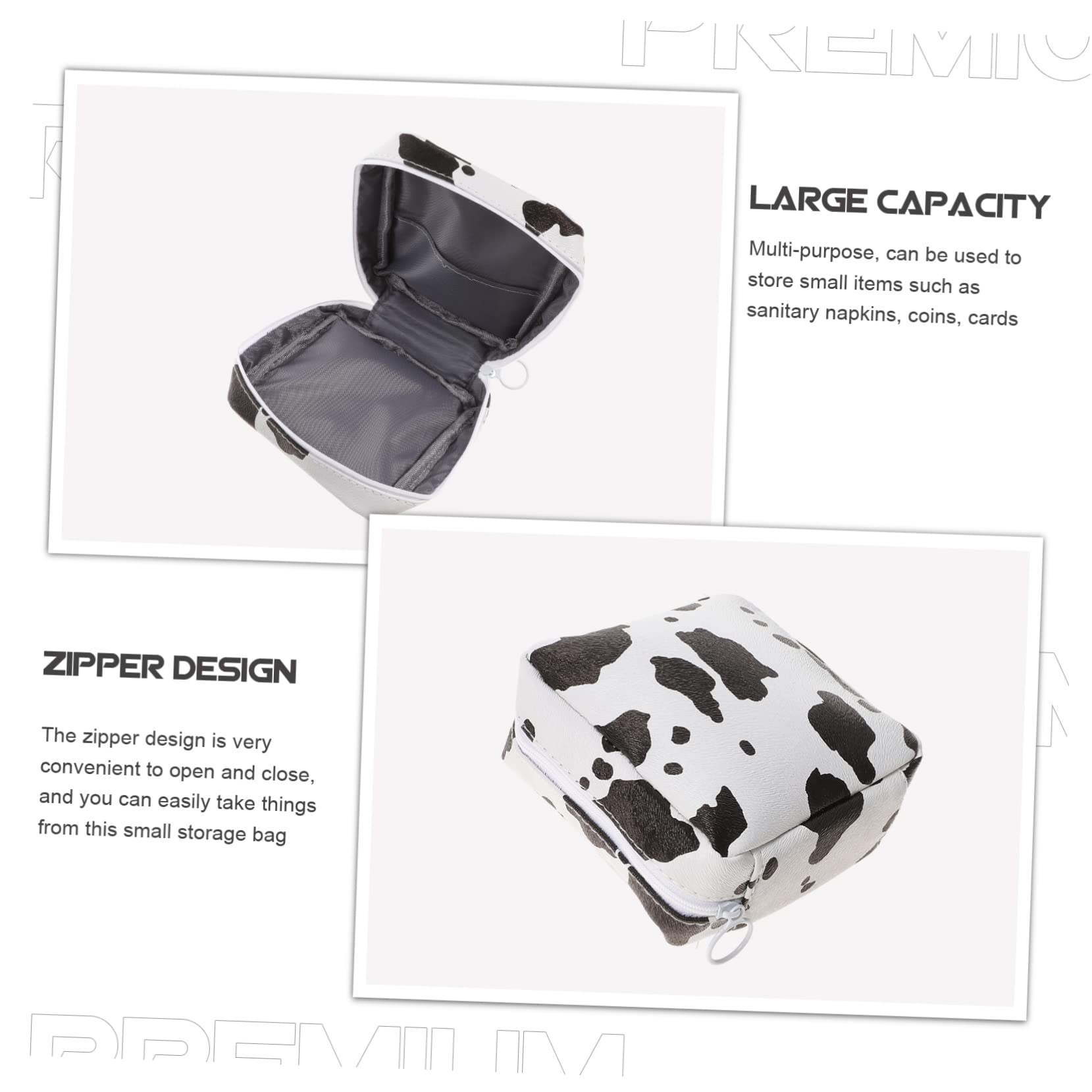 Healeved 6pezzi Assorbenti Igienici Capacità Assorbenti e Piccole Design Cerniera Per e Ragazze