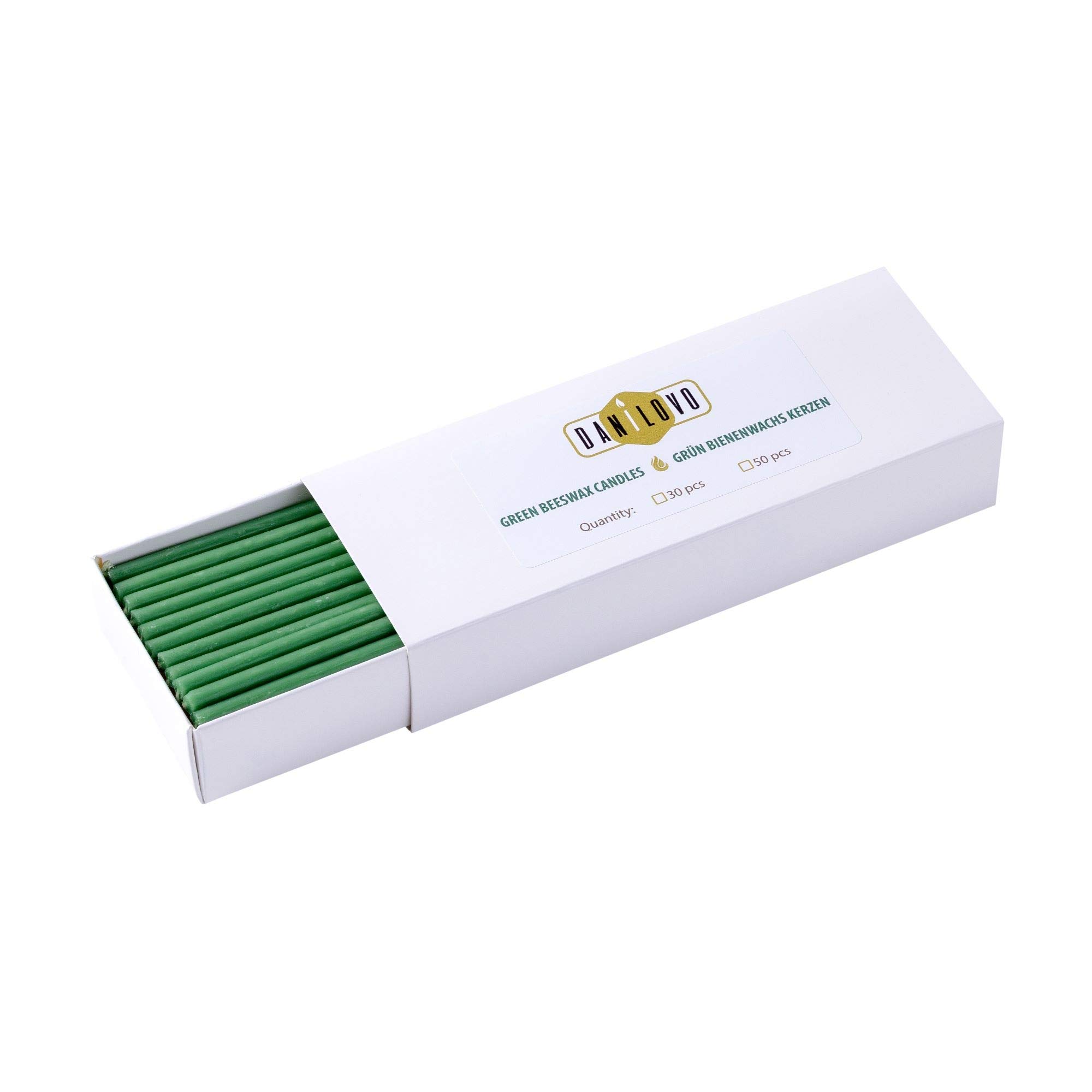 Bougies Rituelles 100% Cire D’abeille - Lot De 50 - Orthodoxes Décoratives