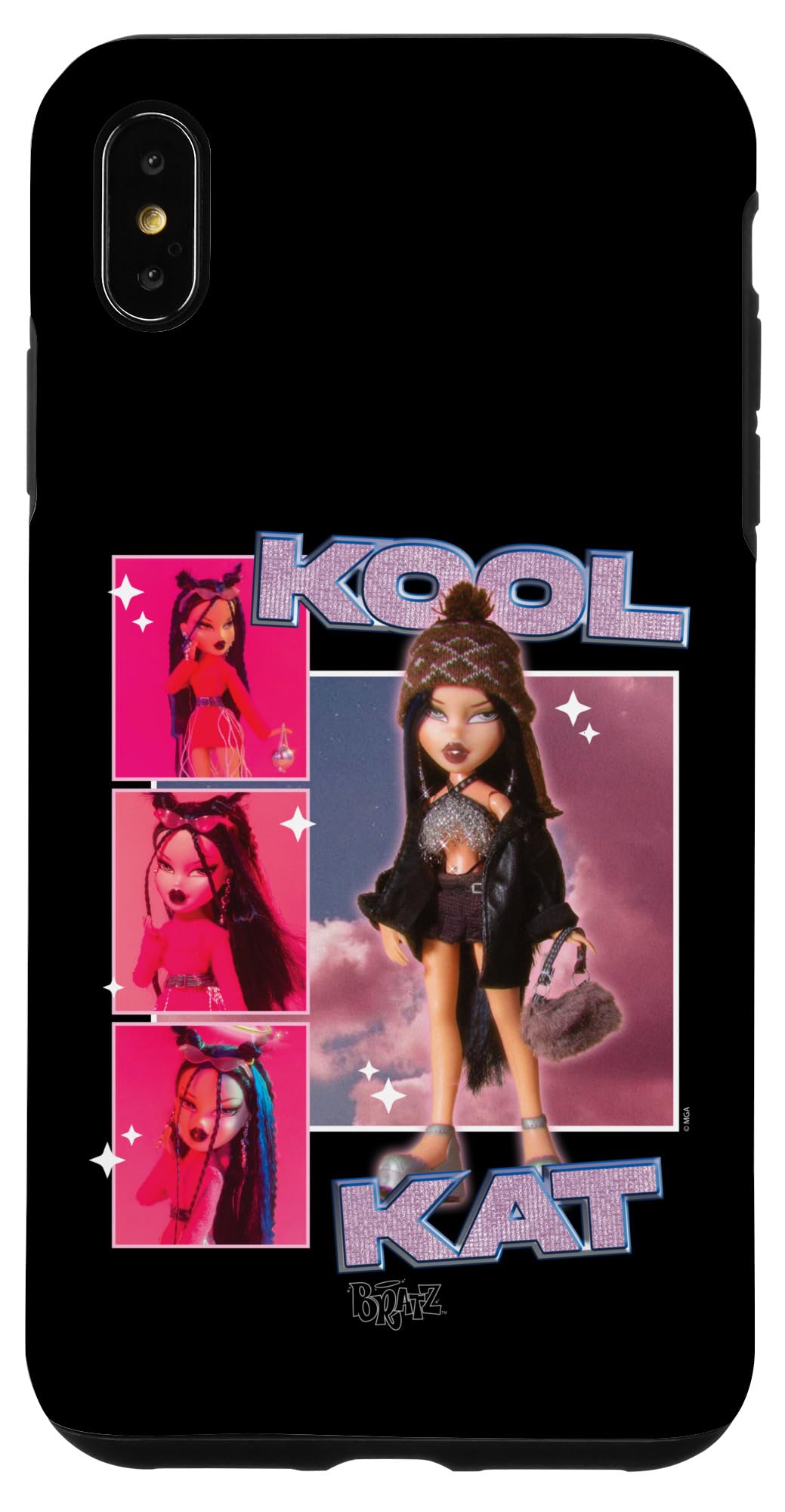 iPhone XS Max Bratz - Jade Kool Cat Doll Collage Case