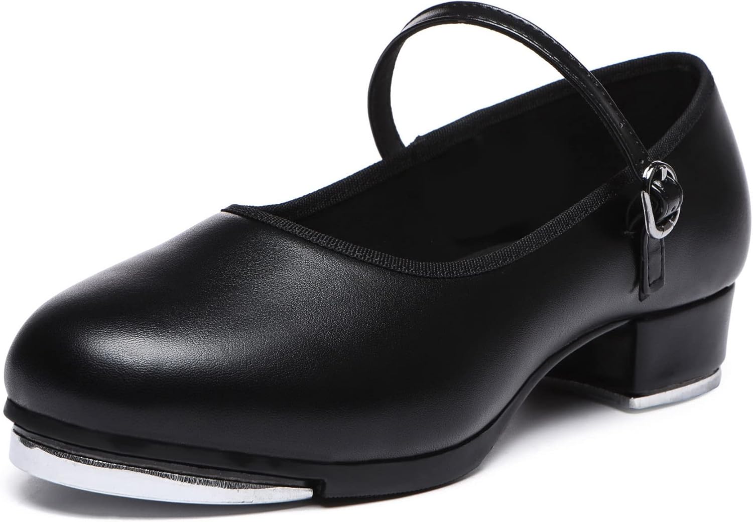 Danzcue Women's Mary Jane Tap Shoe - Classic Black Design