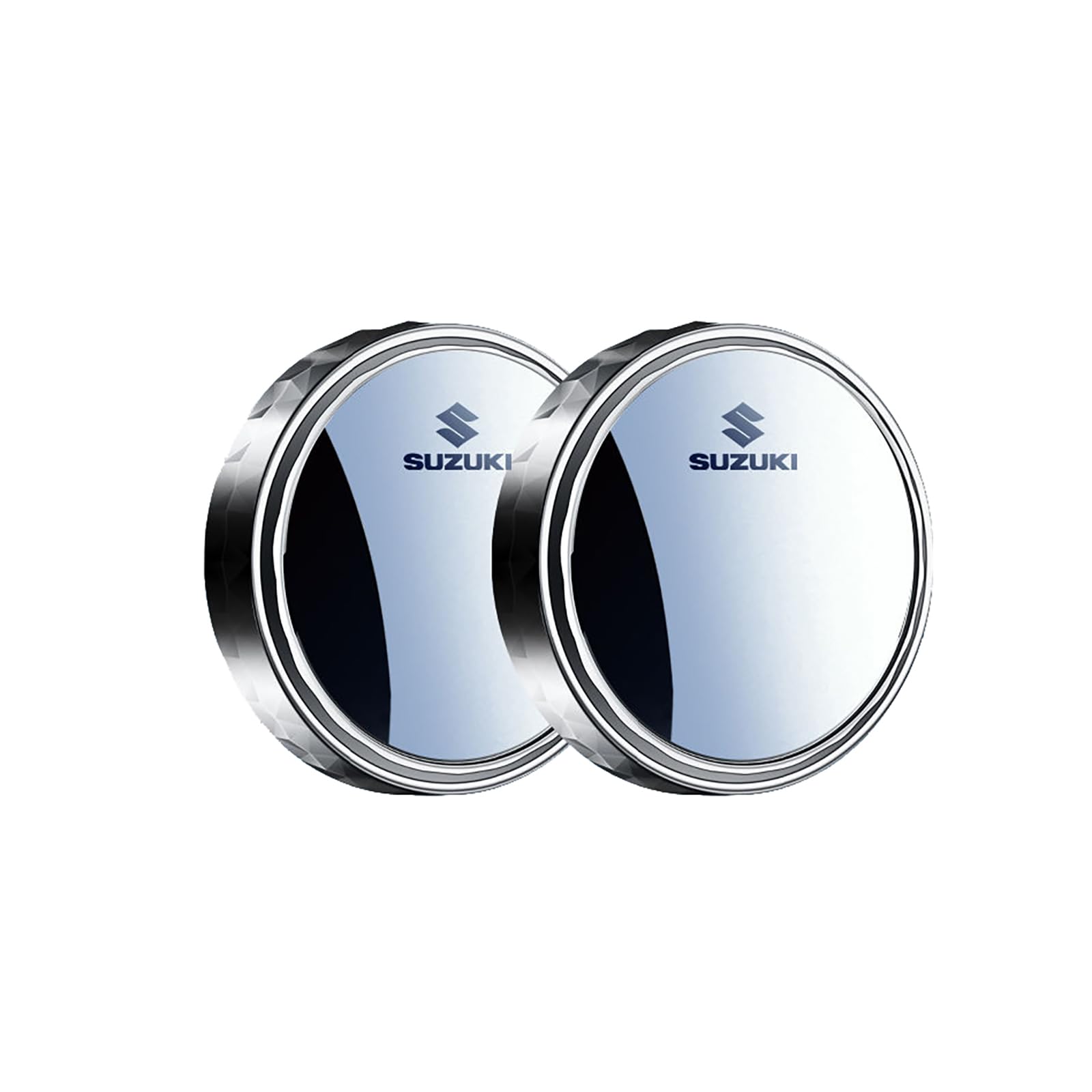 2 Pcs Blind Spot Mirrors for Suzuki Celerio 2014-2023 Safety Auxiliary Side Mirror Waterproof HD Glass Blind Spot Mirrors for Enhanced SafetyB
