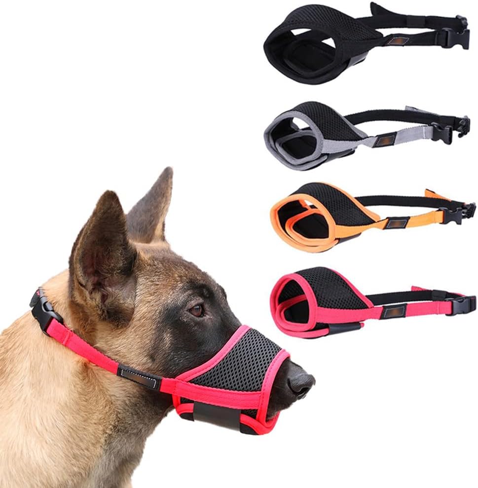 Dog Muzzle, Dog Muzzles To Prevent Biting, Dog Muzzle Breathable Mesh