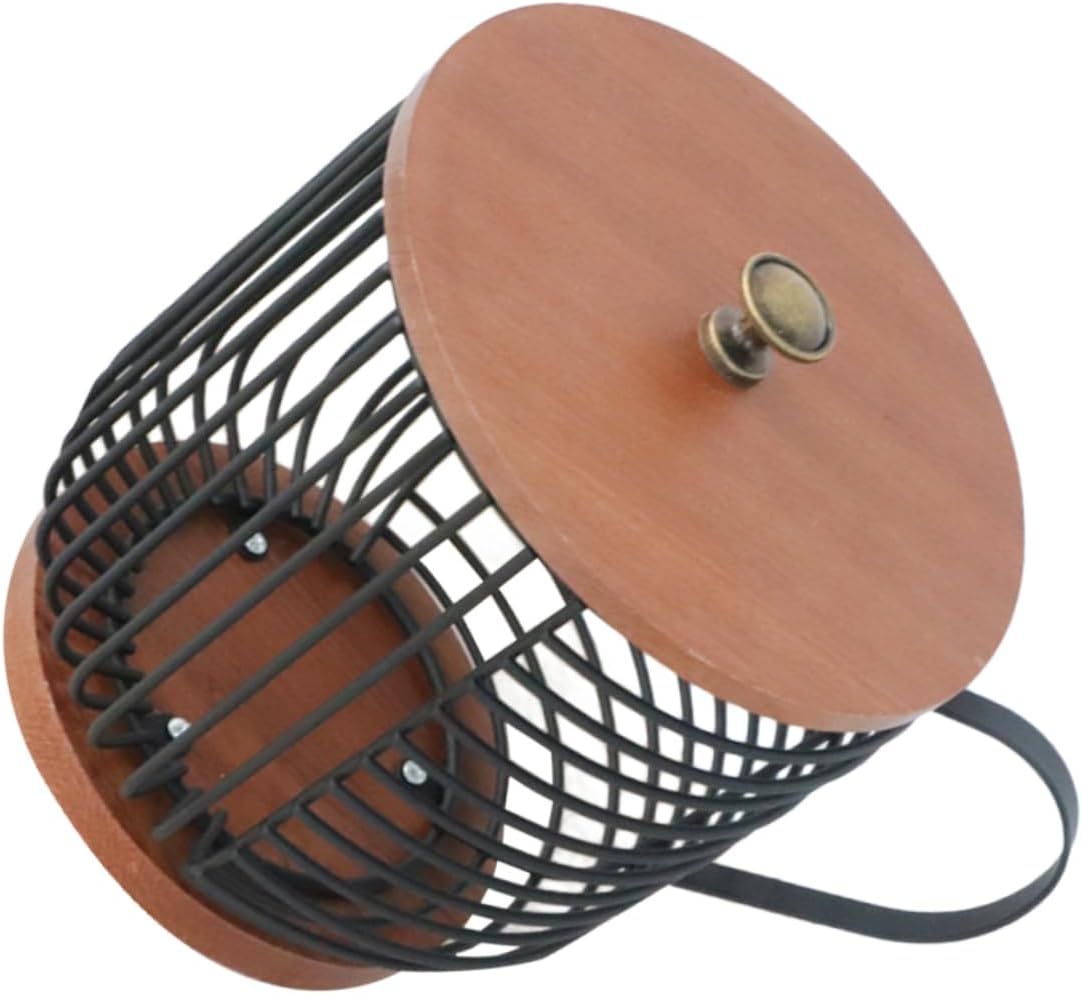 Capsules Holder Storage Rack Coffee Pod Organizer Metal Storage Organizer Desk Basket