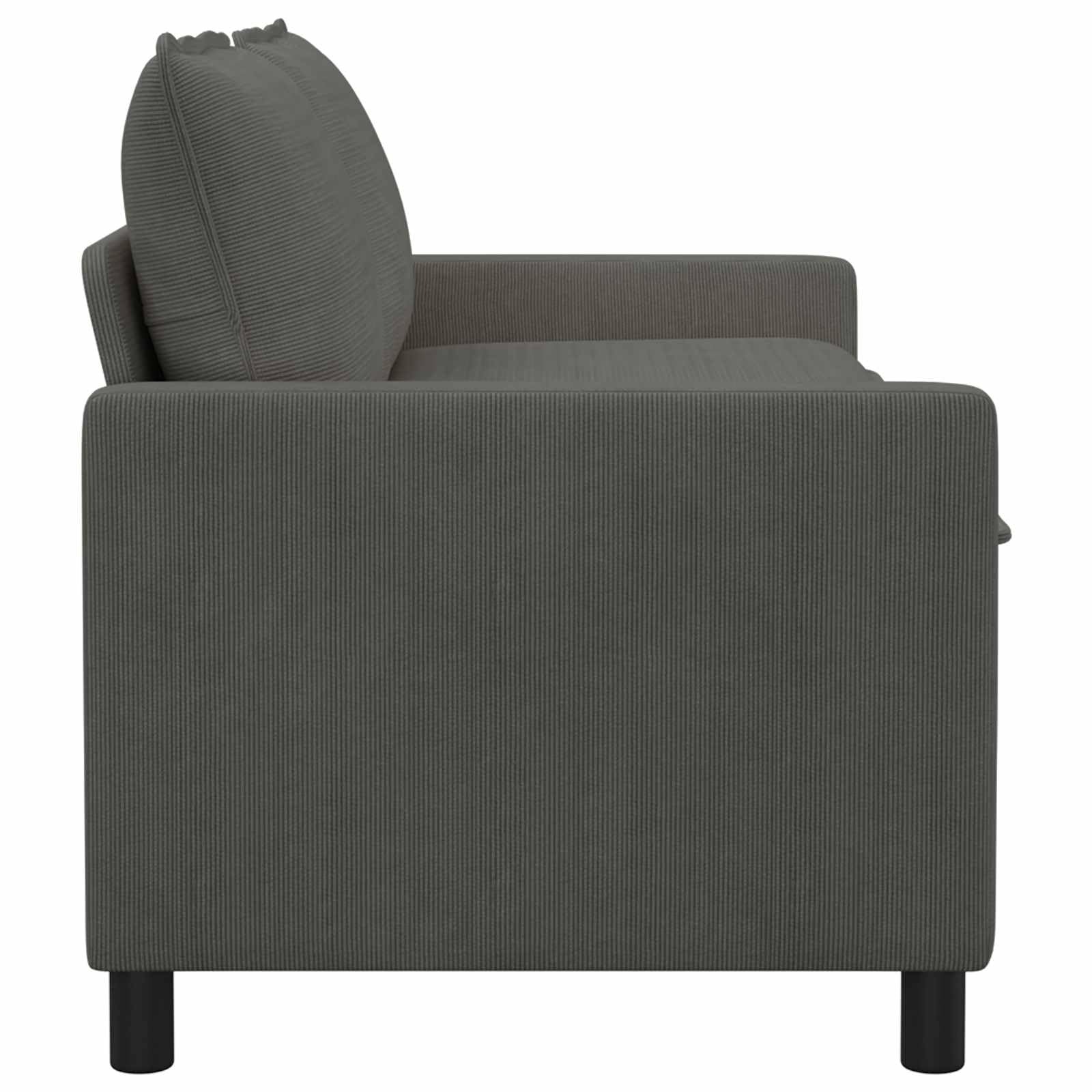 Sofa dunkelgrau 156 x 81 x 87,5 cm Stoff