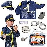 Police Costume for Kids - Policeman Costume With Durable Case - Police Officer Costume Kids by Tigerdoe