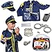 Tigerdoe Police Costume for Kids - Policeman Costume With Durable Case - Police Officer Costume Kids by