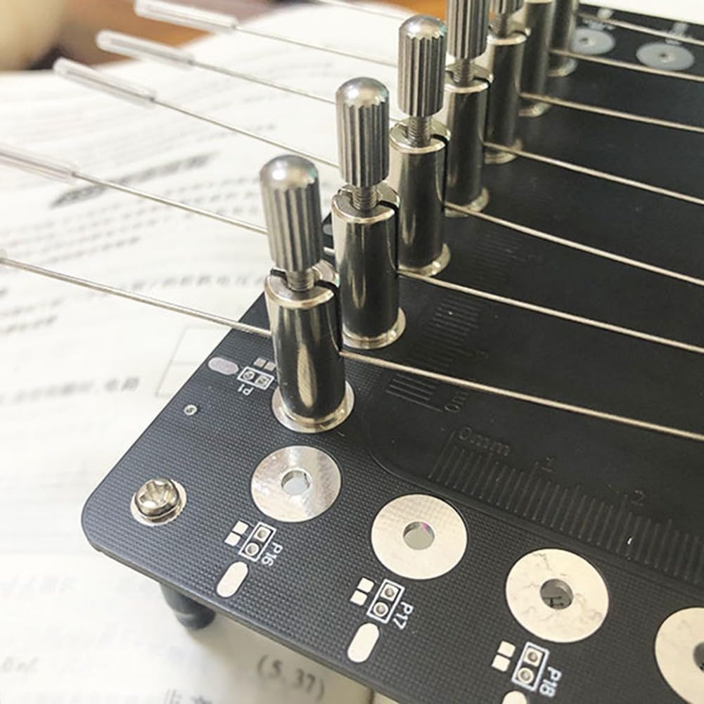 Test-Kit für Datenreparatur, Chip, Debug, Lesen, Schreiben, feste Bodenplatte, verstellbare Edelstahlnadel 0,8 mm für Zugang zu kleinen Lötpads Testpunkten