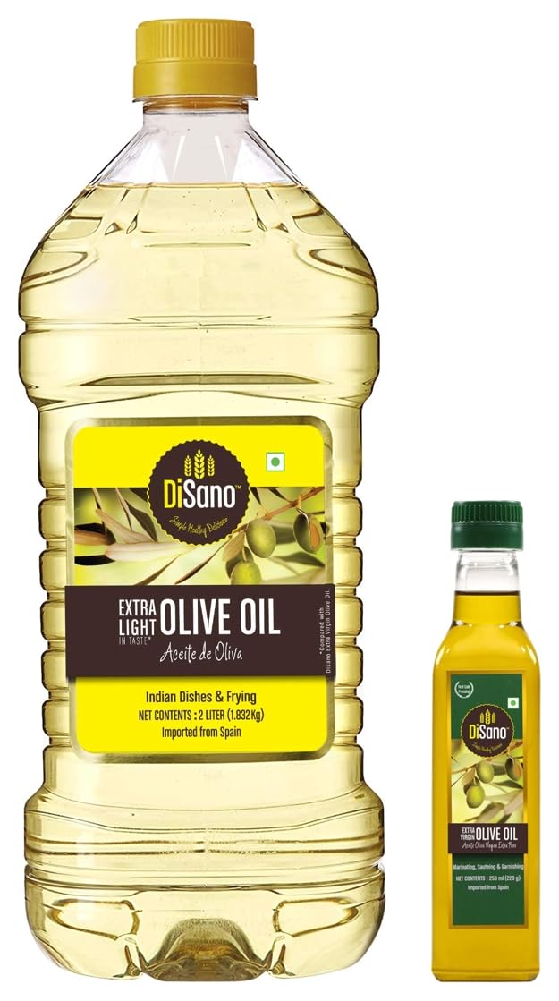 DiSano Extra Light Olive Oil, Indian dishes and frying, 2L & DiSano