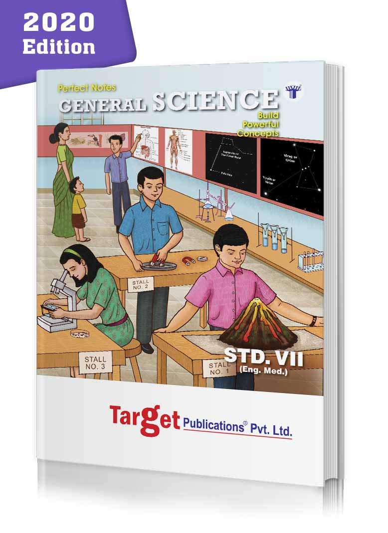 Std 7 General Science Book | English & Semi-English Medium | Textual Questions, Activities, Projects, Charts, Glossary & Practice Questions | Based on Maharashtra Board New Syllabus | Perfect Notes