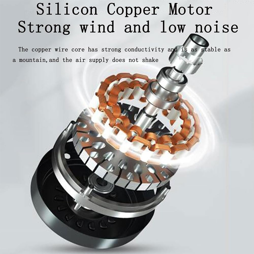 TsoLay Aspiratore Industriale, Aspiratore da 12 Pollici, Aspiratore a Parete da 2800 Giri/min, Volume d'Aria di 1680 m³/h, Basso Rumore per Ventilazione di Negozi, Soffitta Domestica e Garage