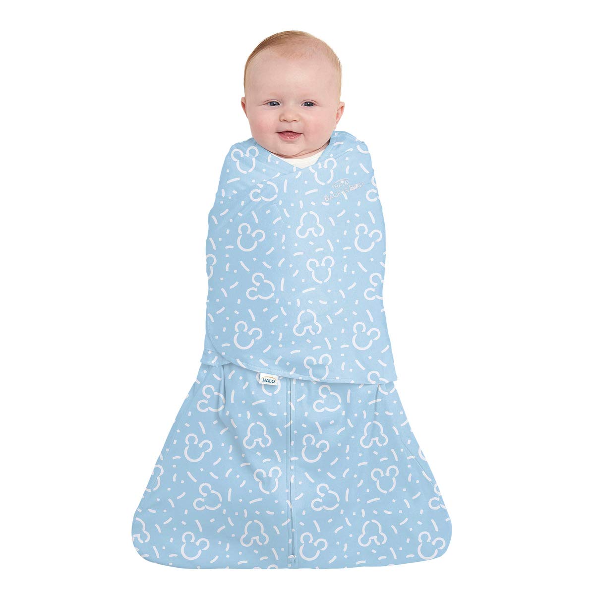 Disney 100 Cotton Sleepsack Swaddle, 3Way Adjustable