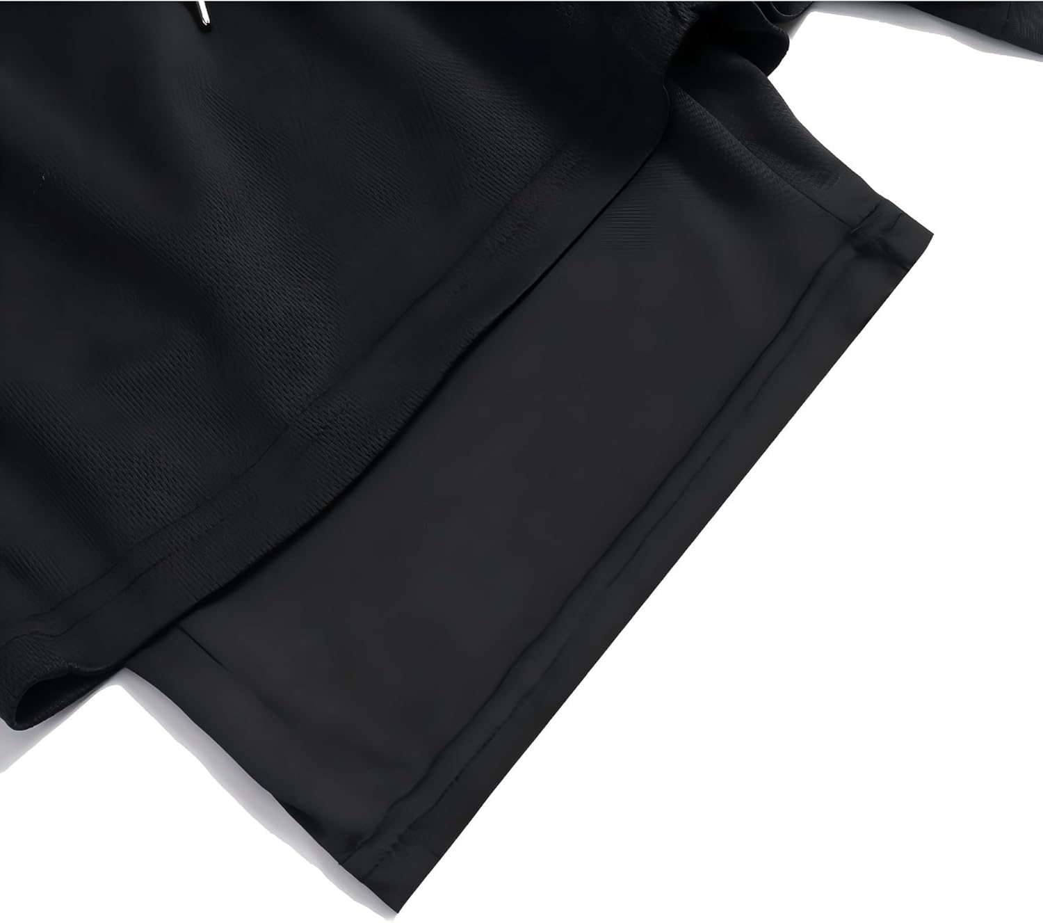 Men's Goth Graphic with Liner Drawstring Elastic Waisted Gym Running 2 in 1 Workout Athletic Shorts - Image 6