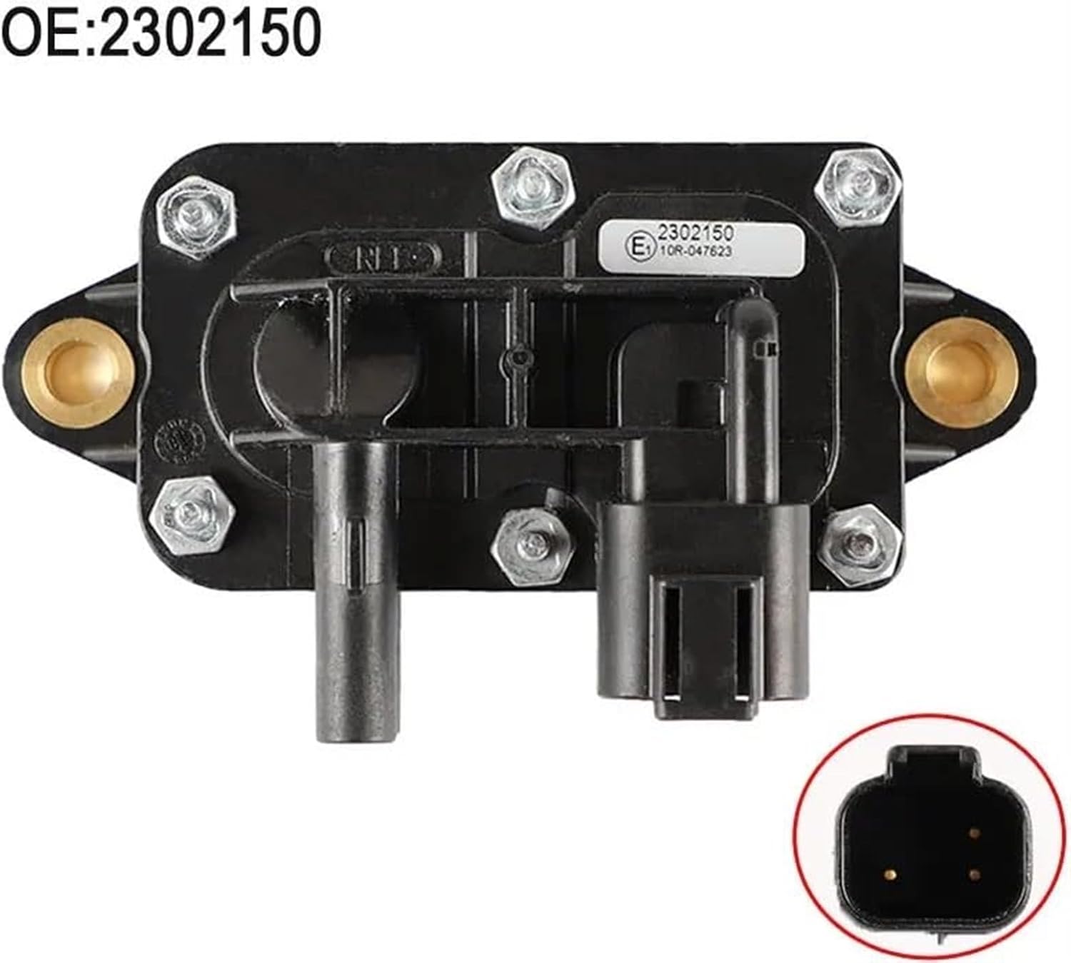 MAP Manifold Air Pressure Sensor, for Differential Pressure Sensor, for Scania T141 Pr456 2302150 2357734 Car Sensor Intake Manifold Air Pressure Sensor