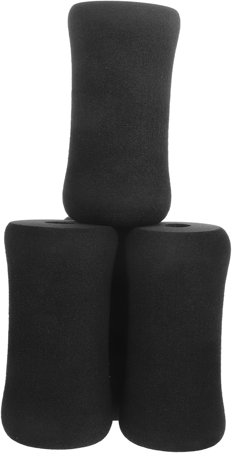4pcs Foot Pad Roller Sleeve Foam Back Roller Foam Replacement Foam Pads for Workout Bench Foam Foot Roller Pad Fitness Equipment Foot Roller Foam Mats