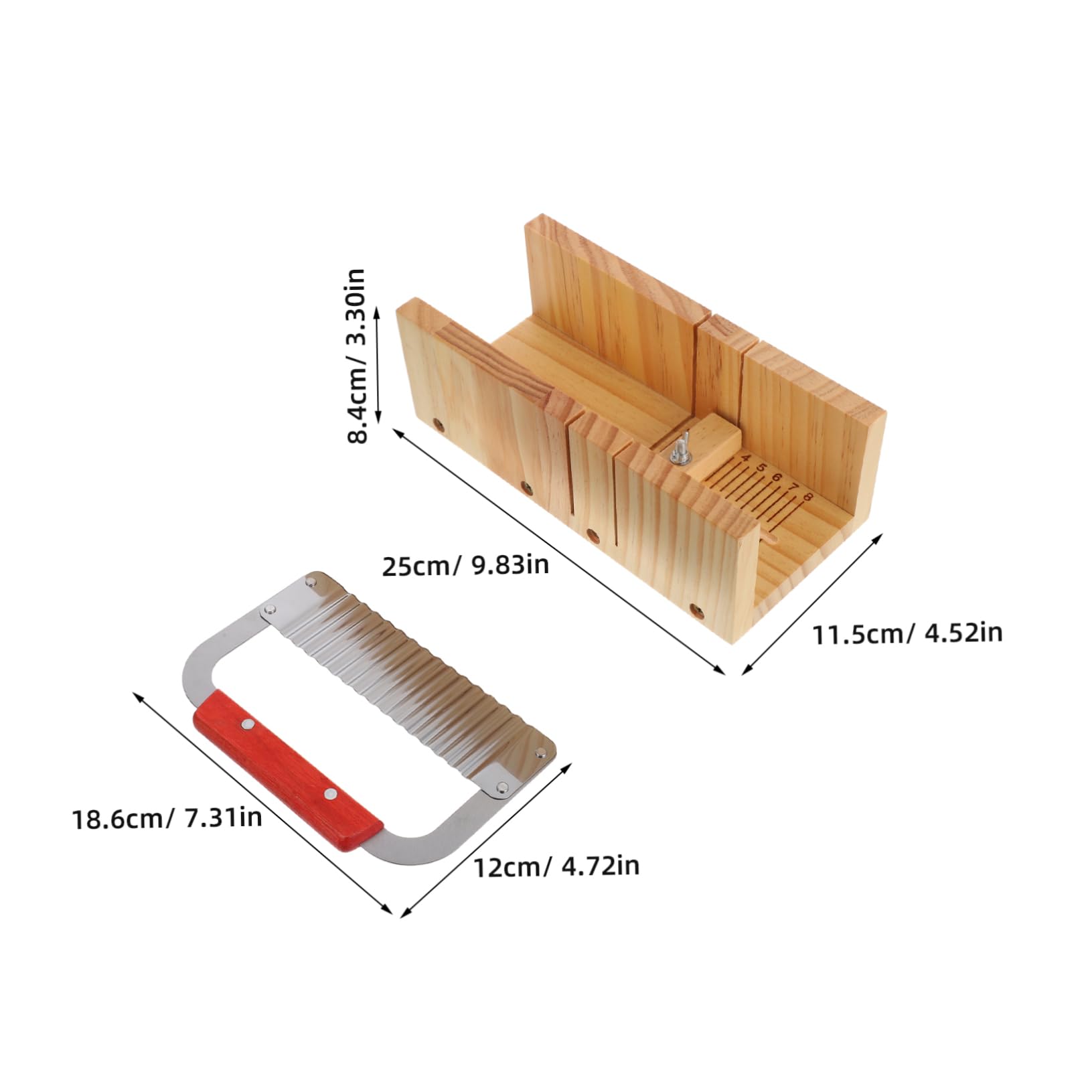 Gatuida Porta Sapone in Legno Pialla Smussatrice per Saponi Affettatrice per Sapone in Inossidabile e Stampi per Produzione per Casa e Piccoli Laboratori