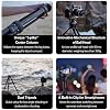 HEIPI Travel Tripod Camera Stand Portable Carbon Fiber Lightweight Tripod 360 Degree Horizontal Panning Vertical Tilting Ball Head Quick-Release Arca-Swiss Mount - W28S (with KF50-Q)