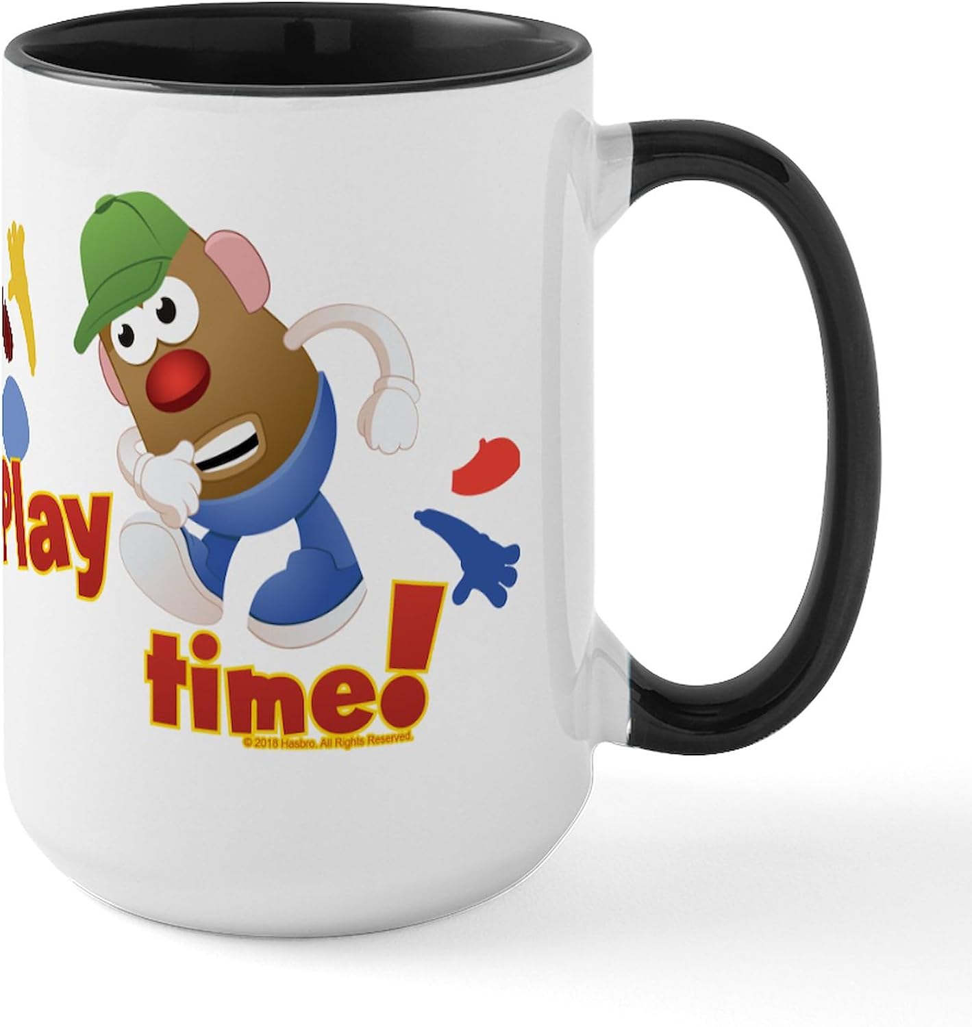 CafePress Mr. Potato Head Play Time 15 Oz Ceramic Large Mug 15 oz (444 ml) Ceramic Coffee Mug