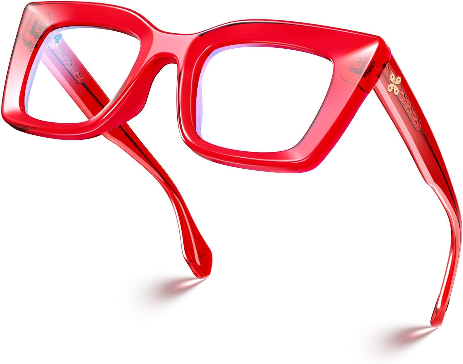 Cat Eye Blue Light Blocking Glasses TR90 Anti-glare Women Calida