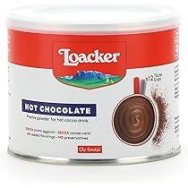 Loacker, Preparato in Polvere per Cioccolata, Bevanda Calda al Gusto Vaniglia di Bourbon, senza Aromi Aggiunti e Conservanti, Nuovo Formato da 300g