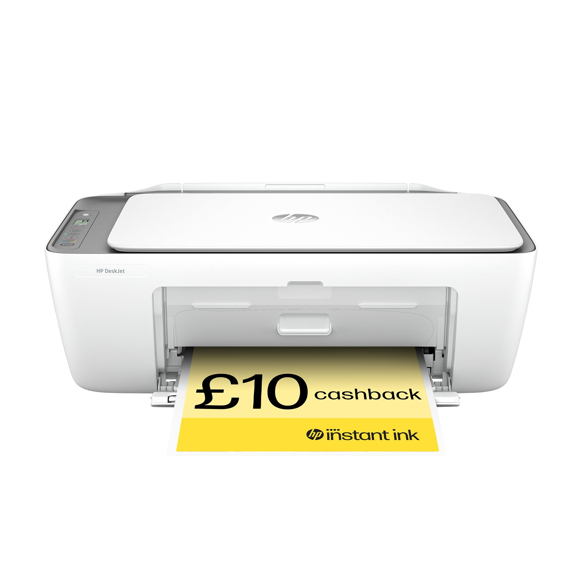 HPDeskJet 2820e All-in-One Printer | Perfect for Home | Colour | Wireless | Printing, Scanning and Copying | 3 Months Instant Ink Included Easy Installation and Reliable Wi-Fi | Cement