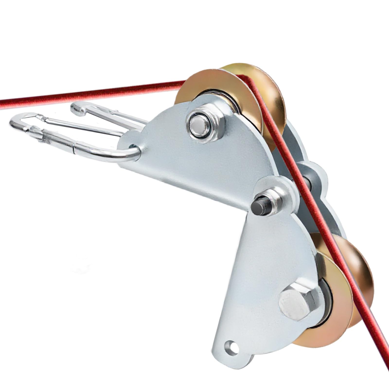 Three-Wheeled Pulley - Save Effort & Time -8